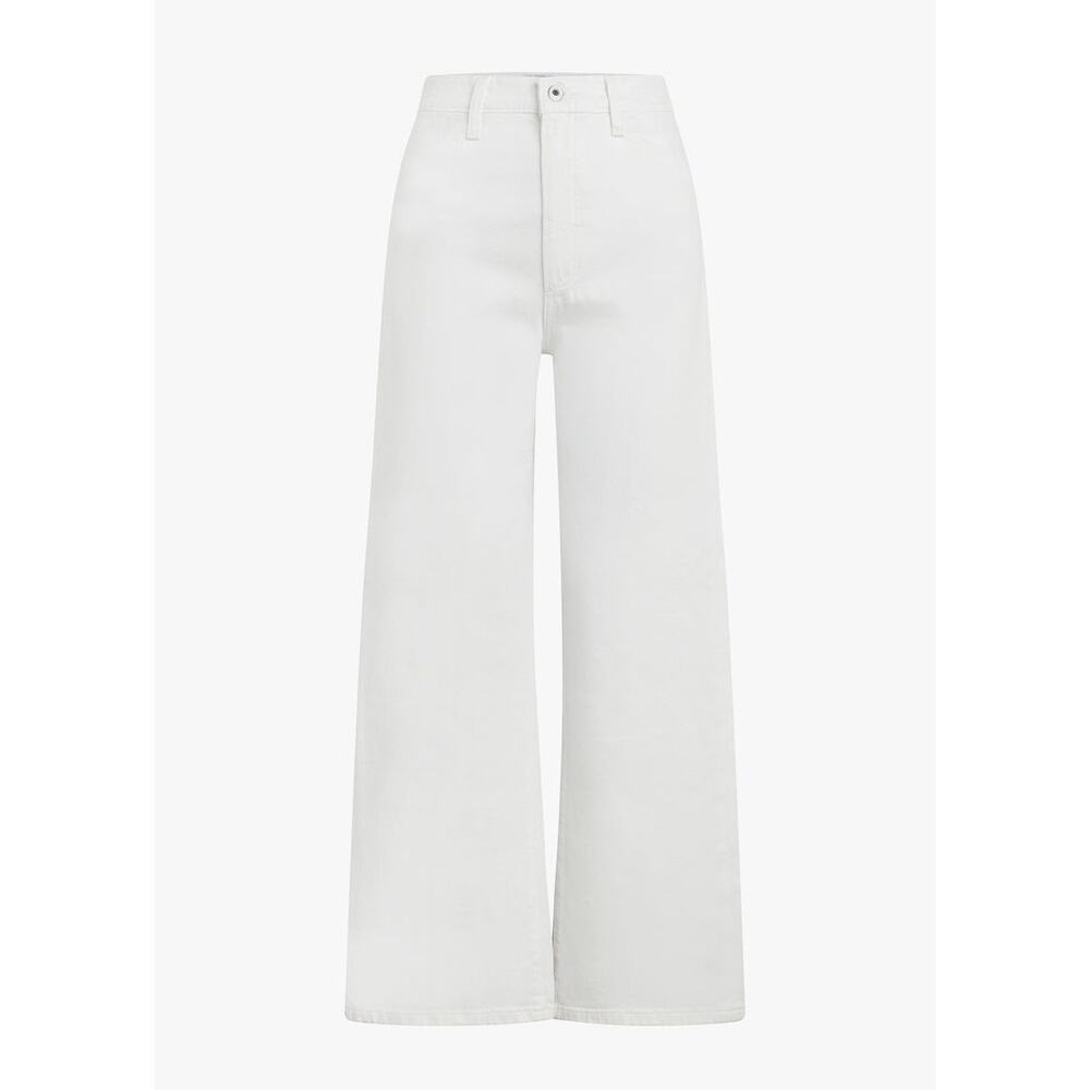 Favorite Daughter The Mischa Super High Rise Wide Leg Ankle Leche sz 33 NWT